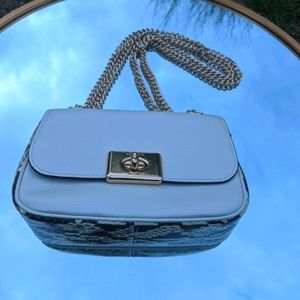 Crossbody coach bag with matching wallet